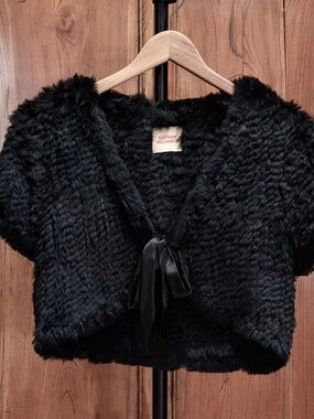 Rare Vintage. Matthew Williamson Fur Caplet